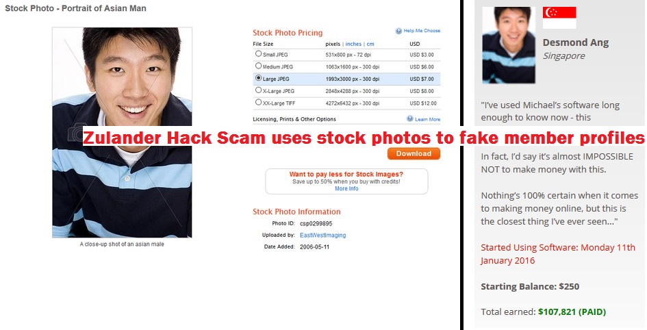 zulander hack scam