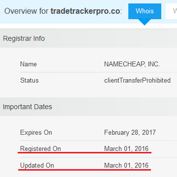 trade tracker pro scam