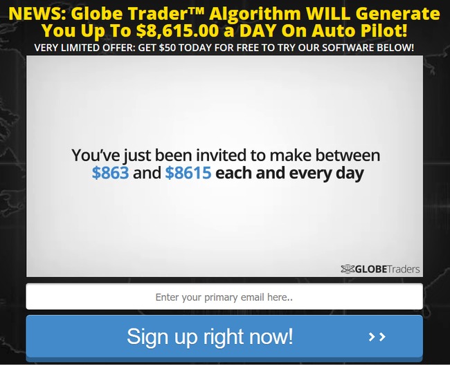 globe traders scam review