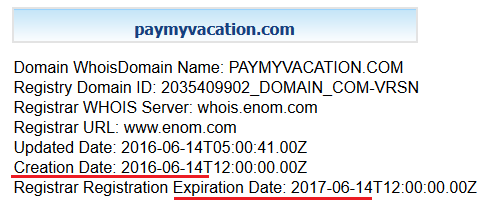 pay my vacation scam review